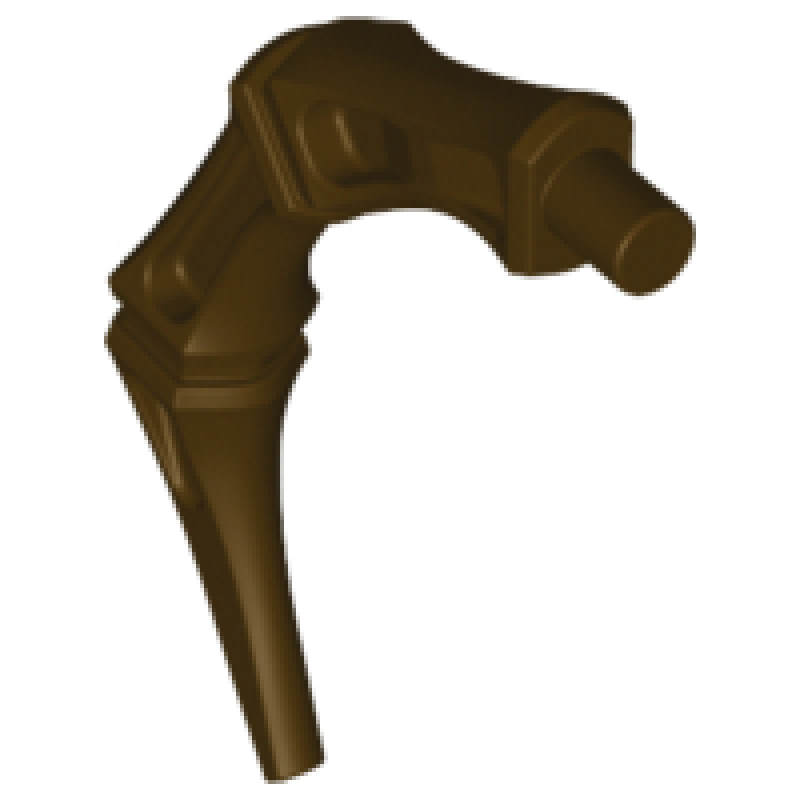 Onderdeel met Pin voor Been / Rib / Staart Dark Brown